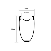 aéras 50 700c - rim only