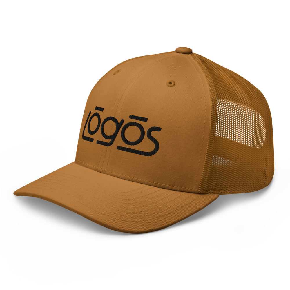 Trucker Hat - Black Logo
