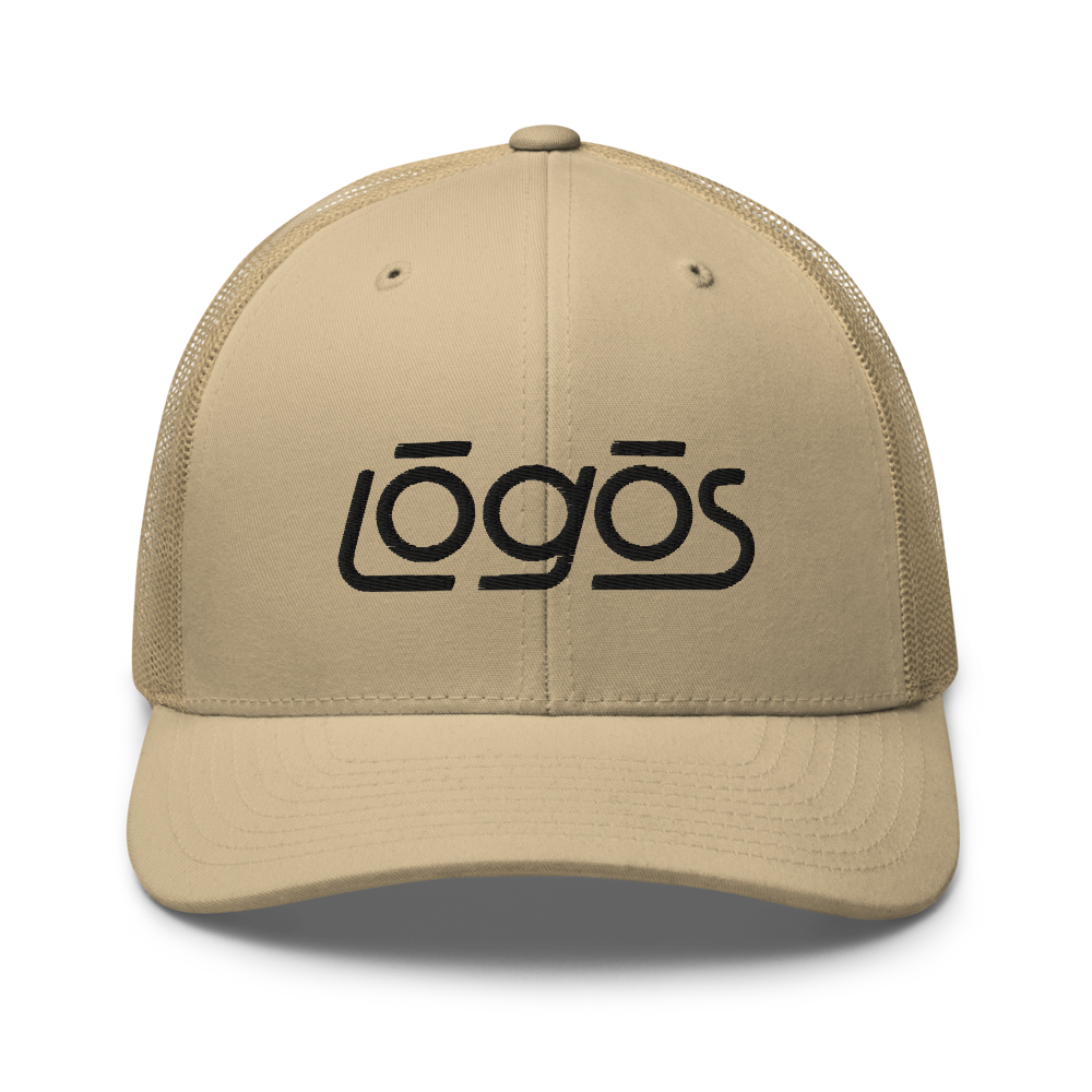 Trucker Hat - Black Logo